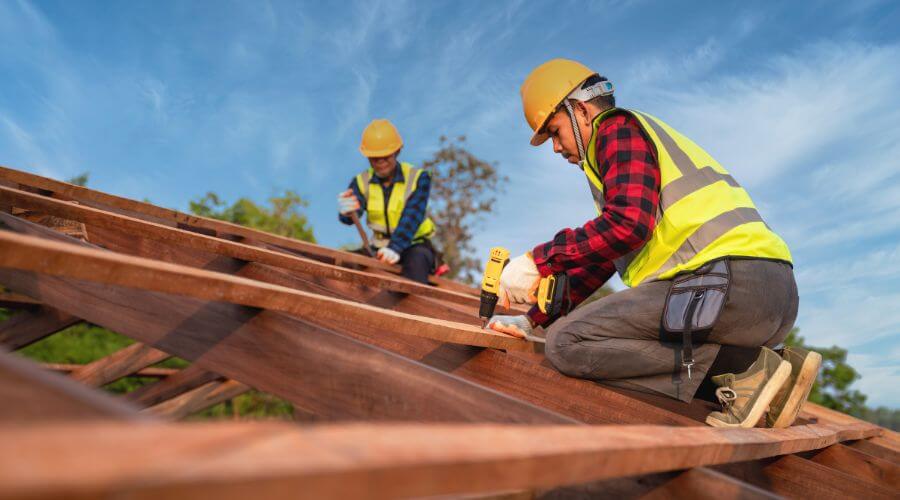 Professional New roof installation in Butte Des Morts, WI